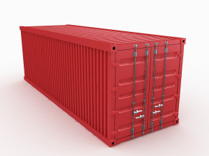 freight container Model 3D