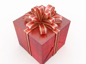 gift box 2 3D Model