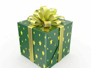 礼品盒4 3D 模型