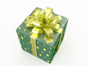 gift box 4 3D Model