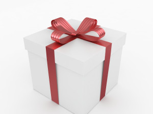 gift box 5 3D Model