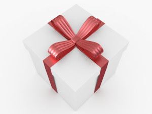 gift box 5 3D Model