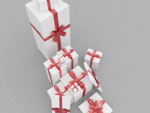 gift boxes 2 Modello 3D