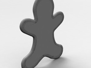gingerbread man 2 3D Модель