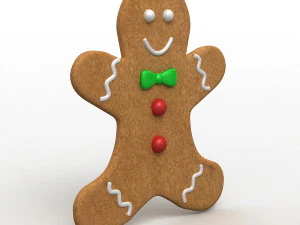gingerbread man 2 3D Model