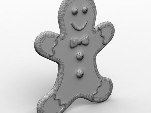 gingerbread man 2 3D Модель