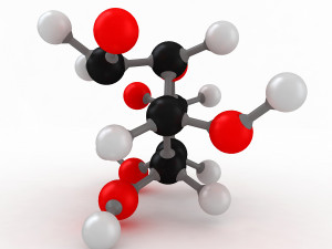 glucose molecular Modelo 3D