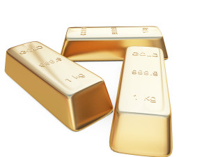 gold bar 3D Model