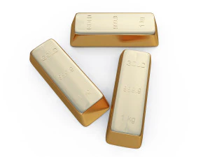 gold bar 3D Model