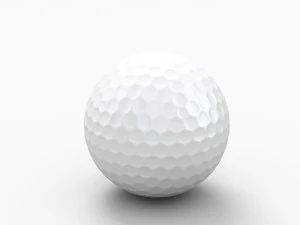 balle de golf Modèle 3D
