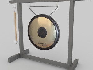 gong 3Dモデル