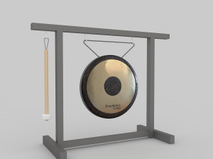 gong 3D 모델
