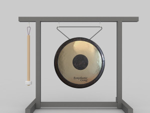 gong 3D 모델