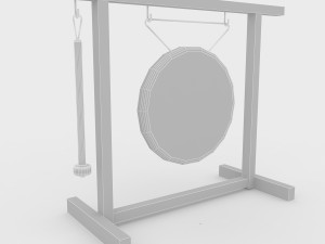 gong 3D 모델