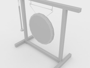 gong 3D 모델