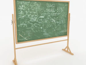 зелена дошка 3D Модель