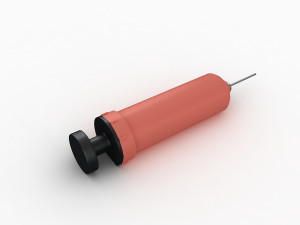 hand air pump 3D Model