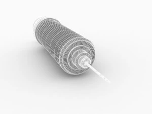 hand air pump 3D Model