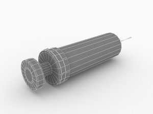 hand air pump 3D मॉडल