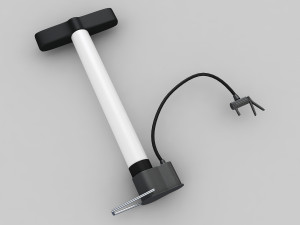 hand air pump 2 3D Model
