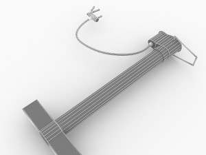 hand air pump 2 3D Model