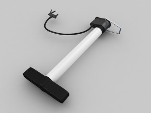 hand air pump 2 3D Model
