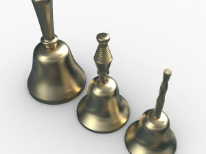 hand bells 3D 모델