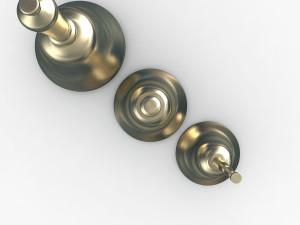 hand bells 3D 모델