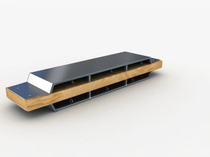 harmonica Modèle 3D