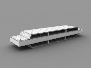 harmonica Modèle 3D