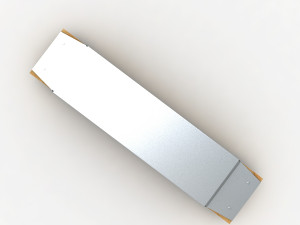 harmonica Modèle 3D