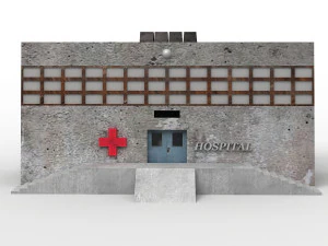 haunted hospital 3D Model
