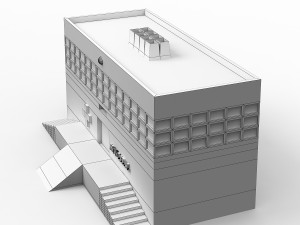 haunted hospital 3D-Modell