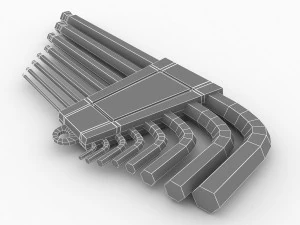 hex key 3D Model