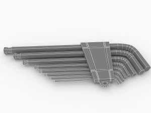 hex key 3D Model
