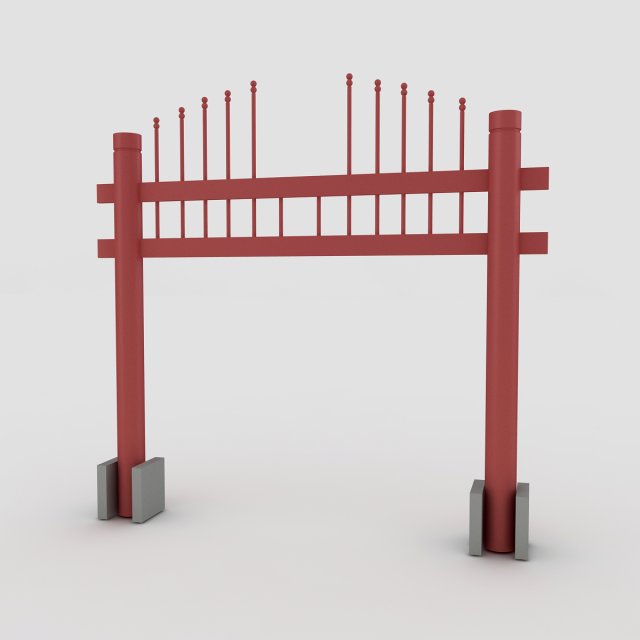 hongsalmun 3D 模型 .c4d .max .obj .3ds .fbx .stl .blend 
