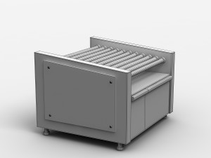 hot dog roller grill Modelo 3D
