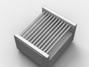 hot dog roller grill Modelo 3D