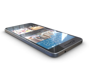 htc desire 728 dual sim white 3D Модель