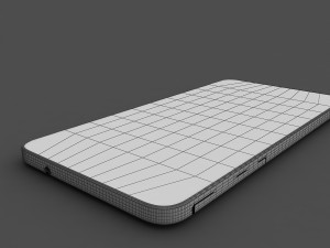 htc desire 728 dual sim white 3D Модель