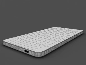 htc desire 728 dual sim white 3D Model