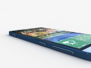 htc desire eye blue 3D Модель