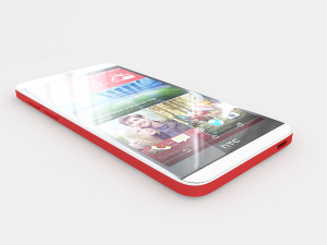 htc desire eye red 3D मॉडल
