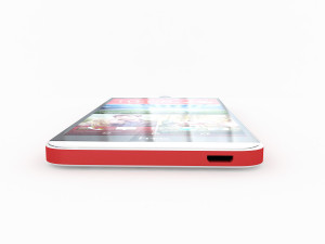 htc desire eye red 3D Model