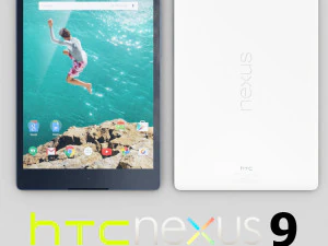 htc nexus 9 beyaz 3D Model