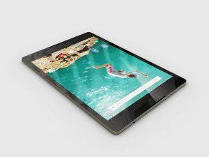 htc nexus 9 white 3D Model