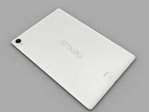 htc nexus 9 white 3D Model
