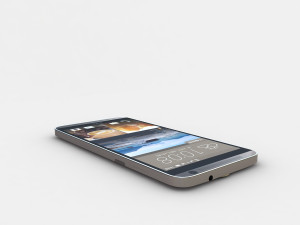 htc one e9 plus classic rose gold Model 3D