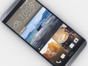 htc one e9 plus classic rose gold Model 3D
