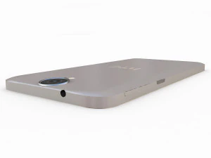 htc one e9 plus classic rose gold 3D Model